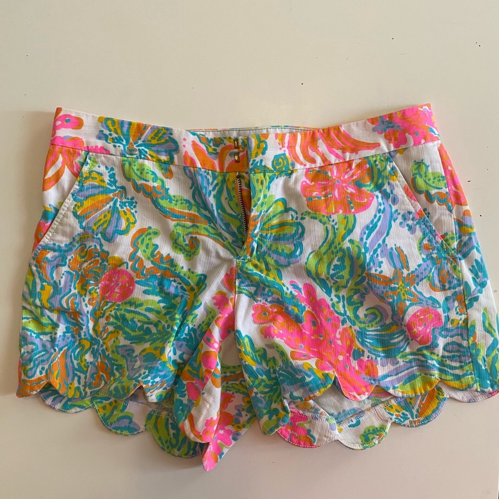 lilly pulitzer buttercup shorts size 4